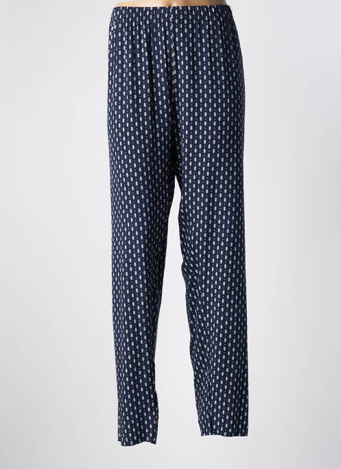 Pantalon droit bleu MARINELLO pour femme