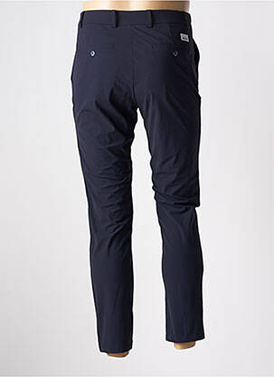 Pantalon chino poches taille haute bleu DISTRETTO 12 homme
