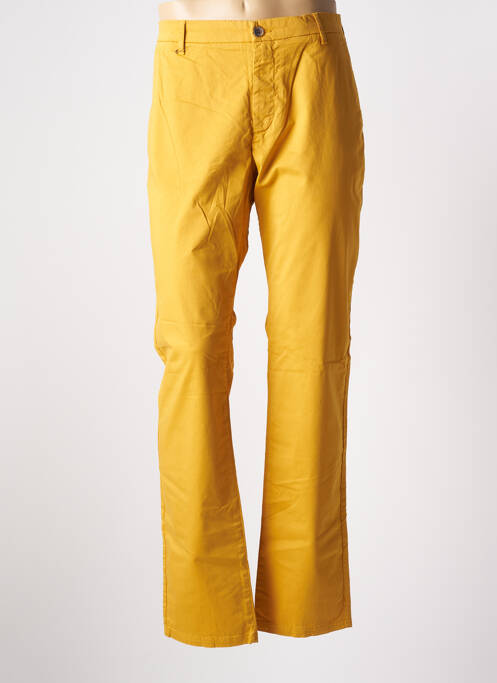 Pantalon chino jaune MCS pour homme