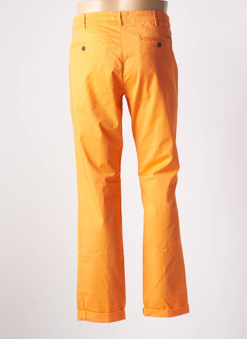Pantalon chino orange 40WEFT pour homme