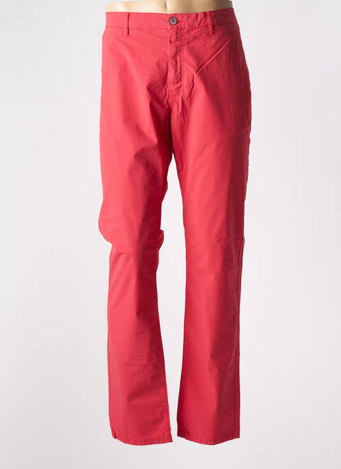 Pantalon chino rouge MCS pour homme