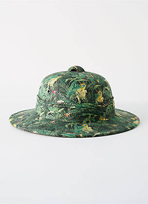 Chapeau tissage popeline vert STETSON homme