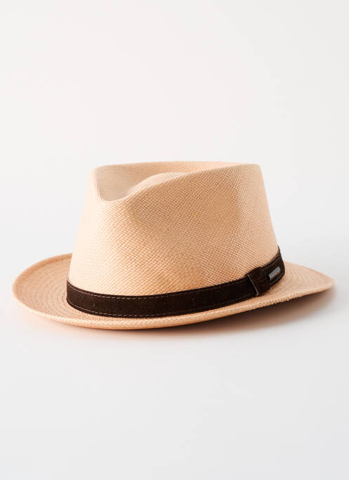 Chapeau beige STETSON pour homme