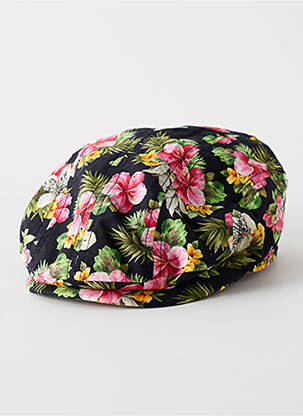 Casquette tissage popeline noir STETSON homme