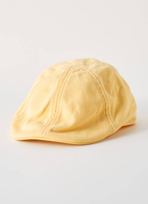Casquette jaune STETSON pour homme