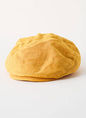 Casquette visière sandwich jaune STETSON homme