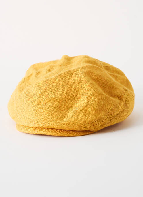 Casquette jaune STETSON pour homme