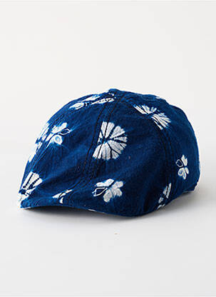 Casquette tissage popeline bleu STETSON homme