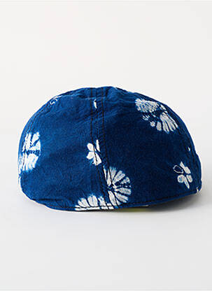 Casquette tissage popeline bleu STETSON homme