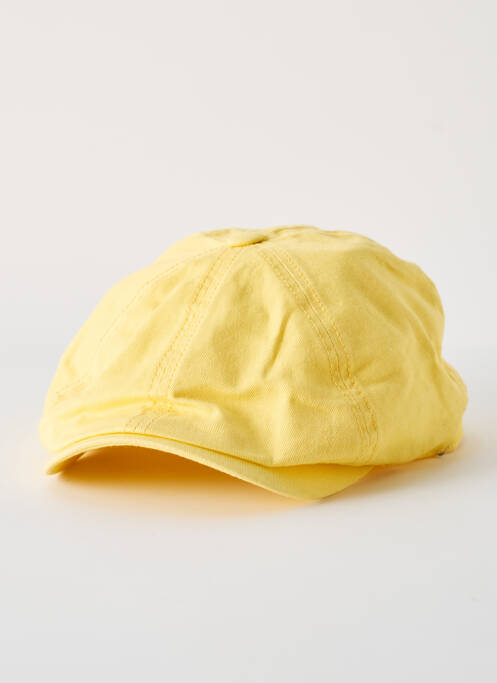 Casquette jaune STETSON pour homme