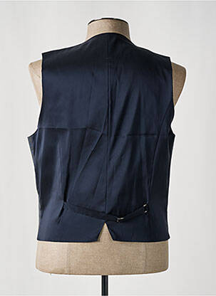 Gilet sans manche bi-matiére gris HUGO BOSS homme