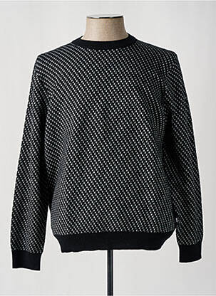 Pull noir HUGO BOSS pour homme