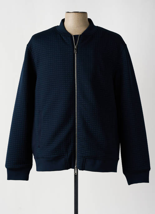 Blouson bleu ARMANI EXCHANGE pour homme