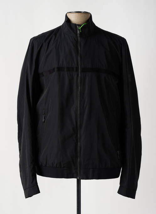 Blouson noir HUGO BOSS pour homme