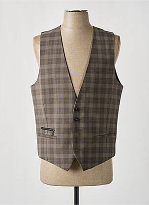 Gilet sans manche poches gris HUGO BOSS homme