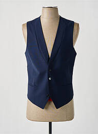 Gilet sans manche poches bleu HUGO BOSS homme