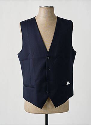 Gilet sans manche poches bleu HUGO BOSS homme