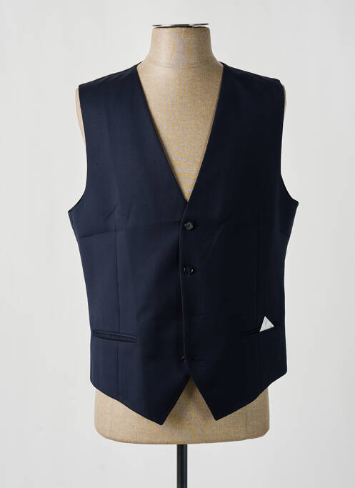 Gilet sans manche poches bleu HUGO BOSS homme