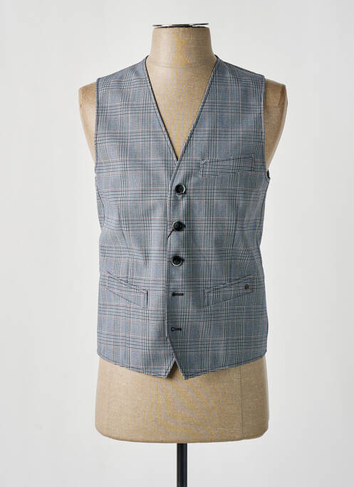 Gilet sans manche poches gris BENVENUTO homme