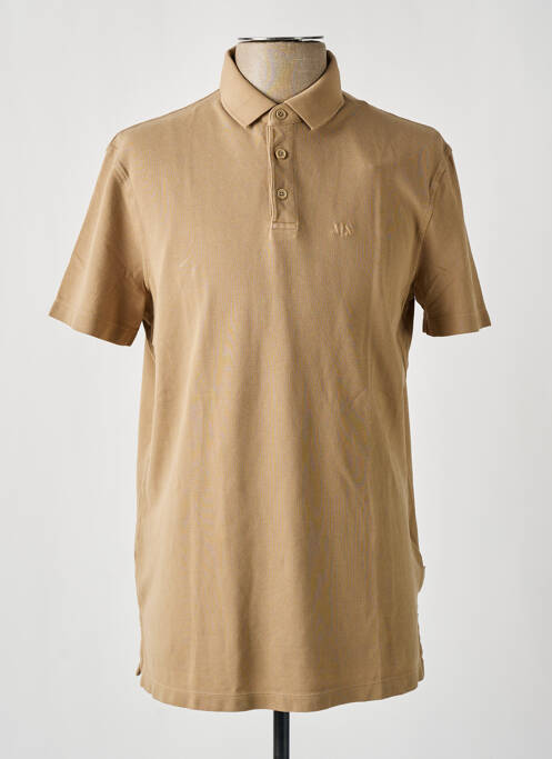 Polo marron ARMANI EXCHANGE pour homme