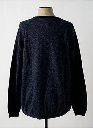 Pull stretch manches longues bleu HUGO BOSS homme