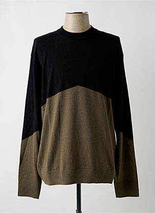 Pull stretch manches longues noir ARMANI EXCHANGE homme