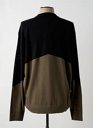 Pull stretch manches longues noir ARMANI EXCHANGE homme