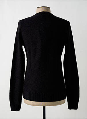 Pull tissage jacquard manches longues noir PATRIZIA PEPE homme