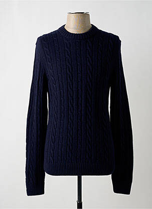 Pull bleu HUGO BOSS pour homme