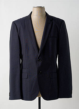 Blazer coupe cintrée bleu HUGO BOSS homme