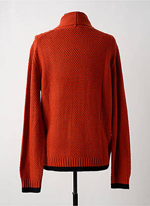 Gilet manches longues col châle orange ARMANI EXCHANGE homme