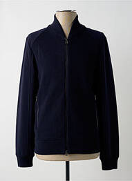 Veste casual fermeture boutonnée sur le devant bleu HUGO BOSS homme