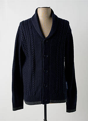 Gilet manches longues bleu ARMANI EXCHANGE pour homme