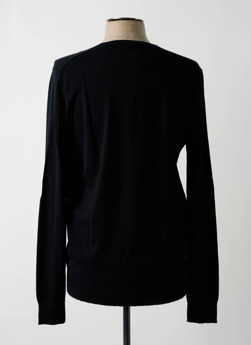 Gilet manches longues noir HUGO BOSS pour homme