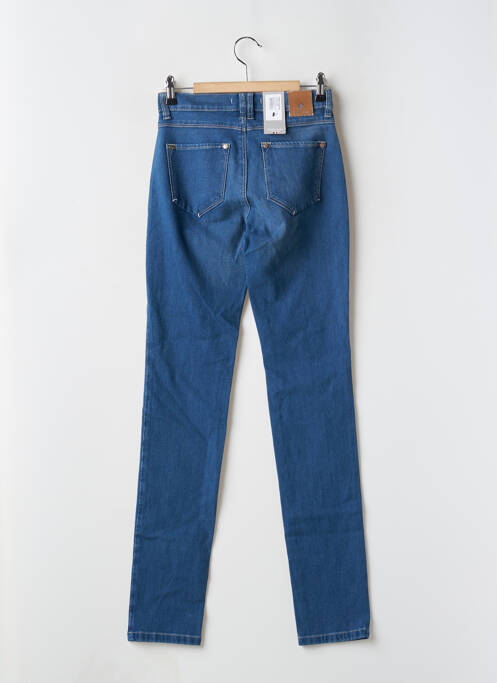 Jeans coupe slim stretch taille normale bleu BRUNO SAINT HILAIRE femme