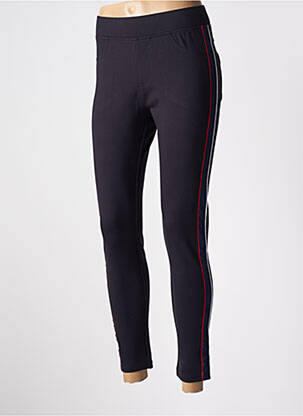 Jegging broderie galons latéraux taille normale bleu YOULINE femme