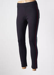 Jegging broderie galons latéraux taille normale bleu YOULINE femme
