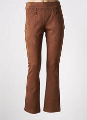 Pantalon droit marron HALOGENE pour femme seconde vue