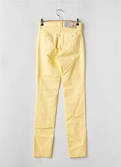 Pantalon slim jaune BRUNO SAINT HILAIRE pour femme seconde vue
