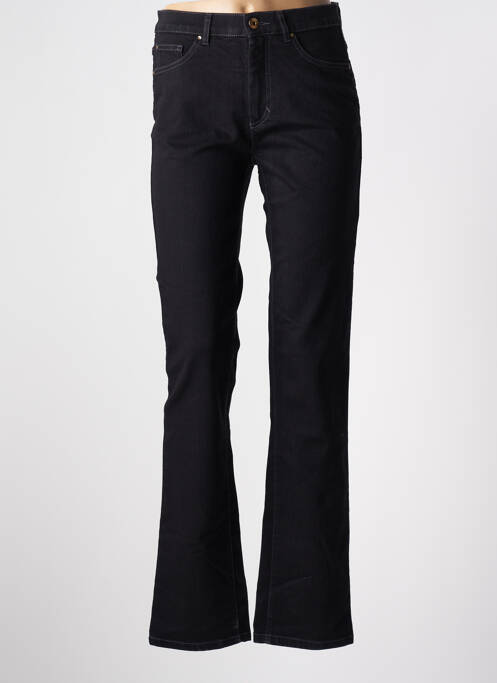 Jeans coupe droite bleu BRUNO SAINT HILAIRE pour femme
