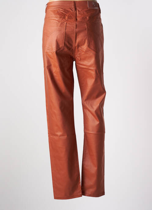 Pantalon slim marron S.QUISE pour femme