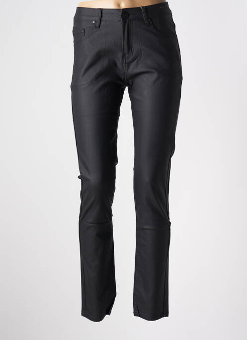 Pantalon slim noir S.QUISE pour femme