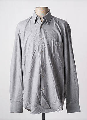 Chemise manches longues manches longues gris SAINT HILAIRE homme