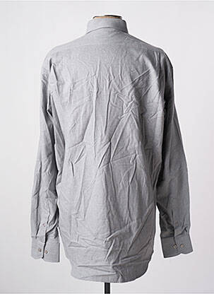 Chemise manches longues manches longues gris SAINT HILAIRE homme