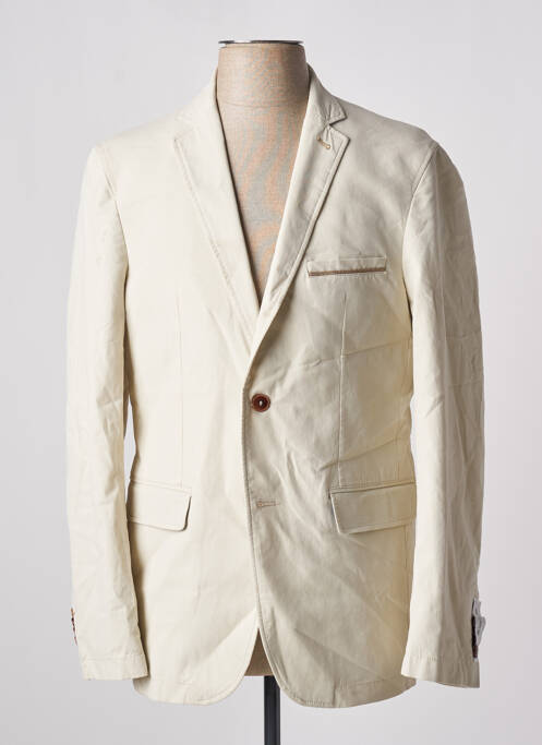 Blazer beige BRUNO SAINT HILAIRE pour homme