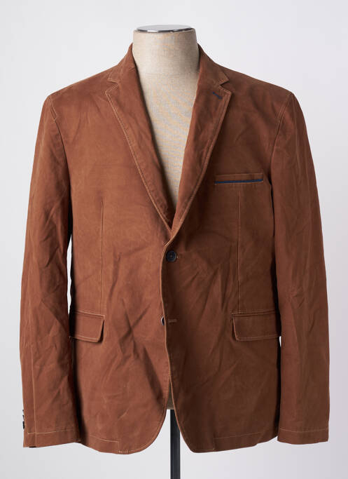 Blazer marron BRUNO SAINT HILAIRE pour homme