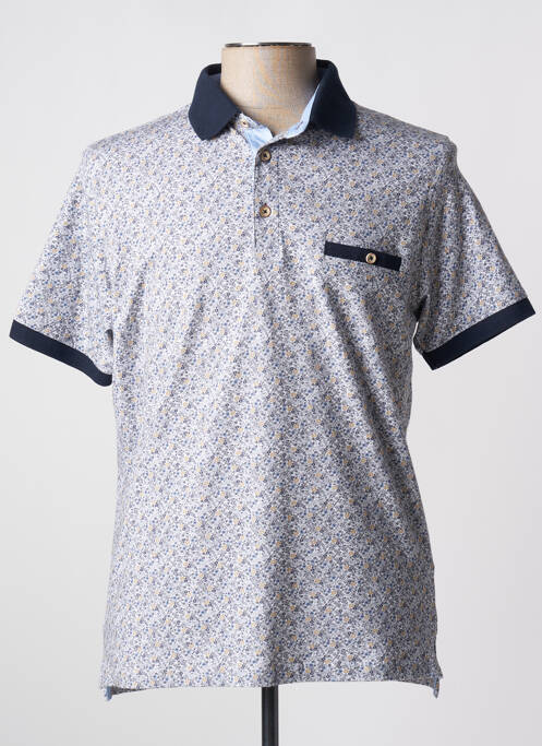 Polo bleu EMYLE pour homme
