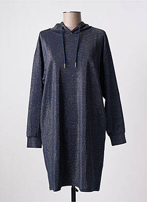 Robe pull stretch manches longues bleu VILA femme