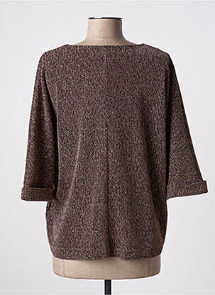 Top stretch manches 3/4 or HALOGENE femme