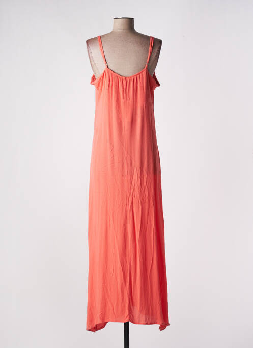 Robe longue orange LAURE + MAX pour femme